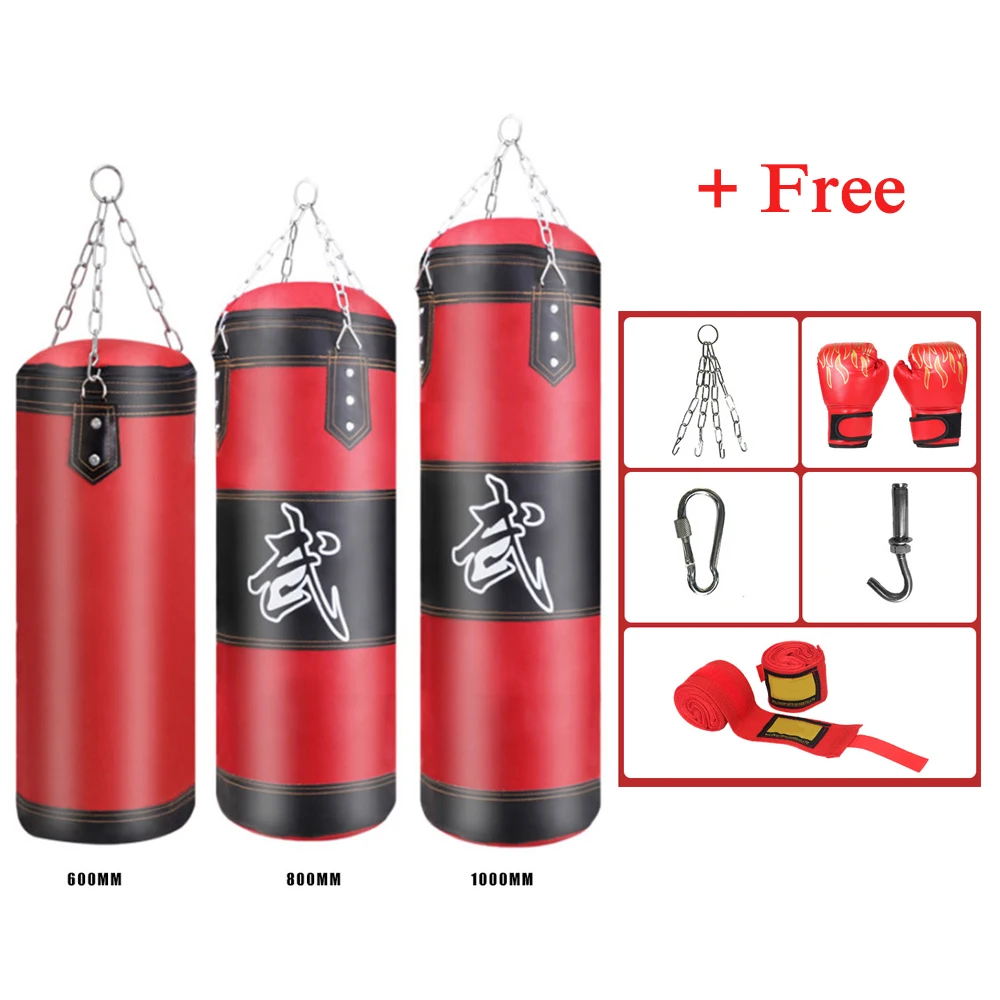 

Fitness Home Gym Equipment Sand Bag heavy punching bag