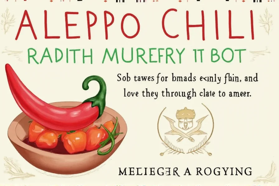 aleppo chili flavor