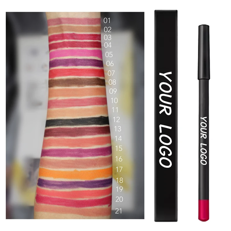 

Custom Logo Pencil Lipstick And Set Lip Liner Private Label