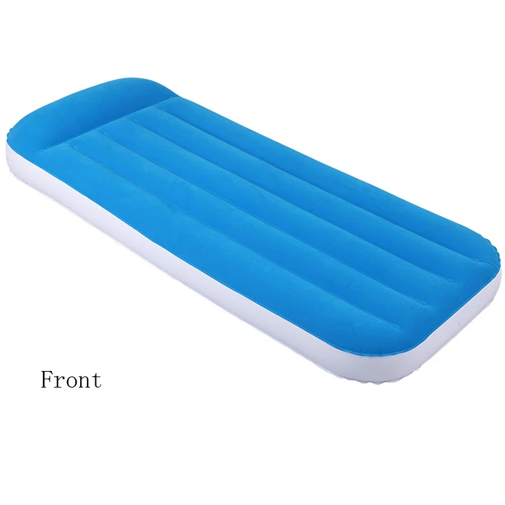 Soft Flocked Pvc Outdoor Indoor Inflatable Children Toddler Mattress