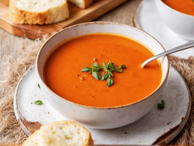 Gluten Free Tomato Soup: Safe Recipe & Essential Guide
