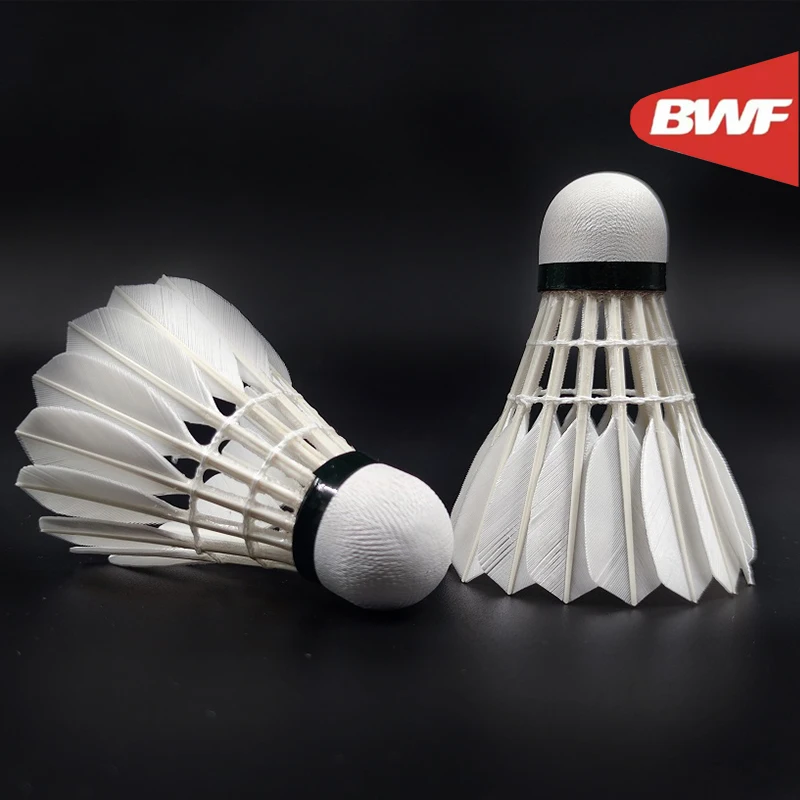 Top Quality Badminton Shuttlecock 76 77 78 Speed for Tournaments Factory Supply Goose Feather Badminton Ball Volante Para Torneo