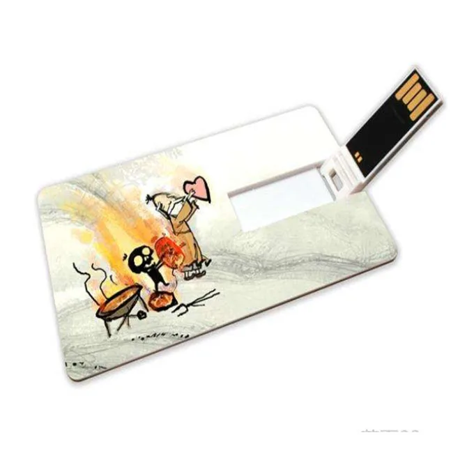 Business Card USB Flash Drive Pendrive External Memory Storage 4TB 128GB 16GB U Disk Pen Drive Credit Card USB - ANKUX.COM