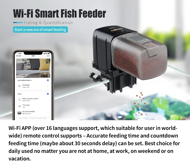 wifi fish feeder