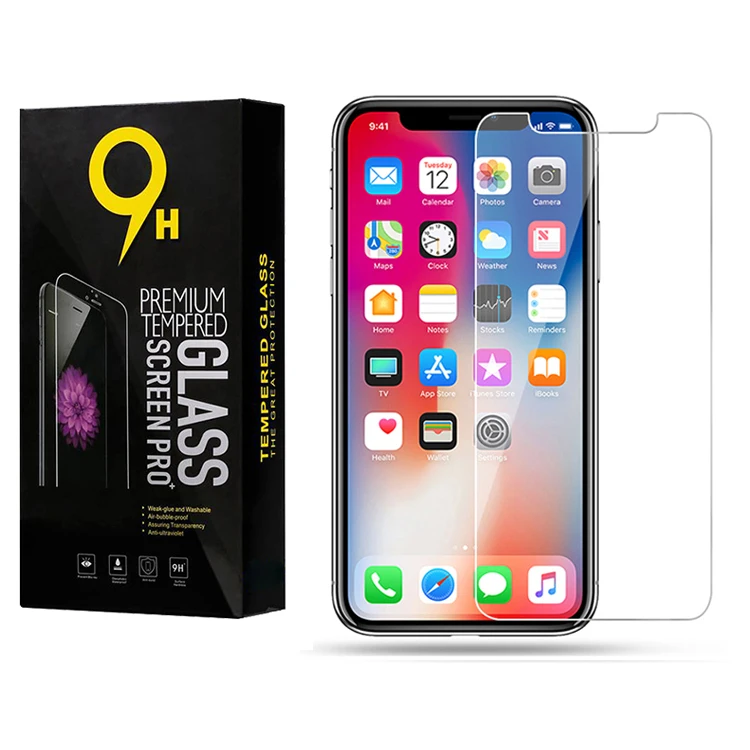 

High Quality 0.33mm 2.5D 9H Tempered Glass For iPhone 11 iPhone 13 Pro Max Anti Spy Screen Protector, Transparent