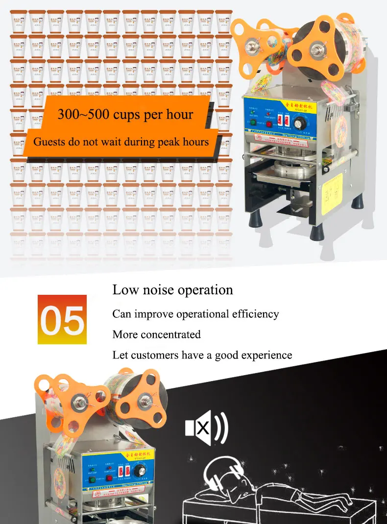 High Quality And Reliable Automatic Plastic Deli Container Sealing