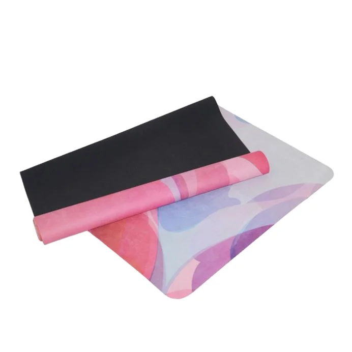 

Factory Price Hot Selling Eco-Friendly Non-slip Velvet Deerskin Flocking Suede Yoga Towel Natural Rubber Yoga Mat, Blue,green,yellow,red,pink,black,gray ,etc