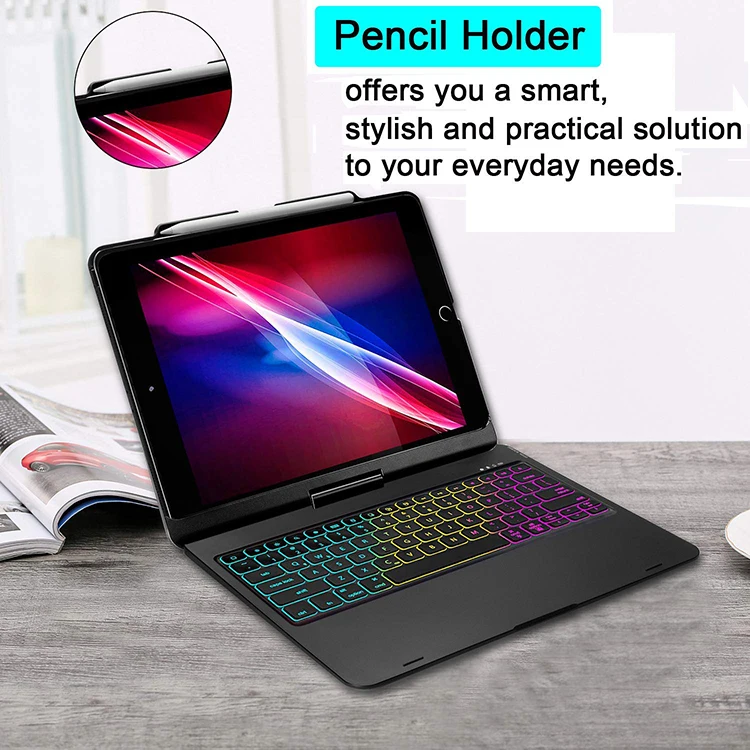 For Ipad Pro 12.9 Keyboard Case,Wireless Keyboard For Ipad Pro 12.9