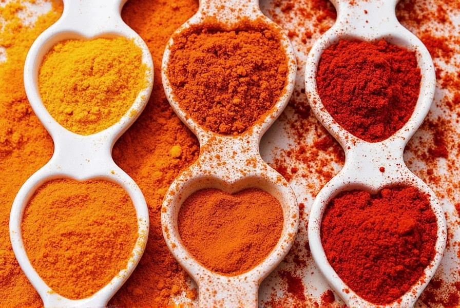 Types of chili powders