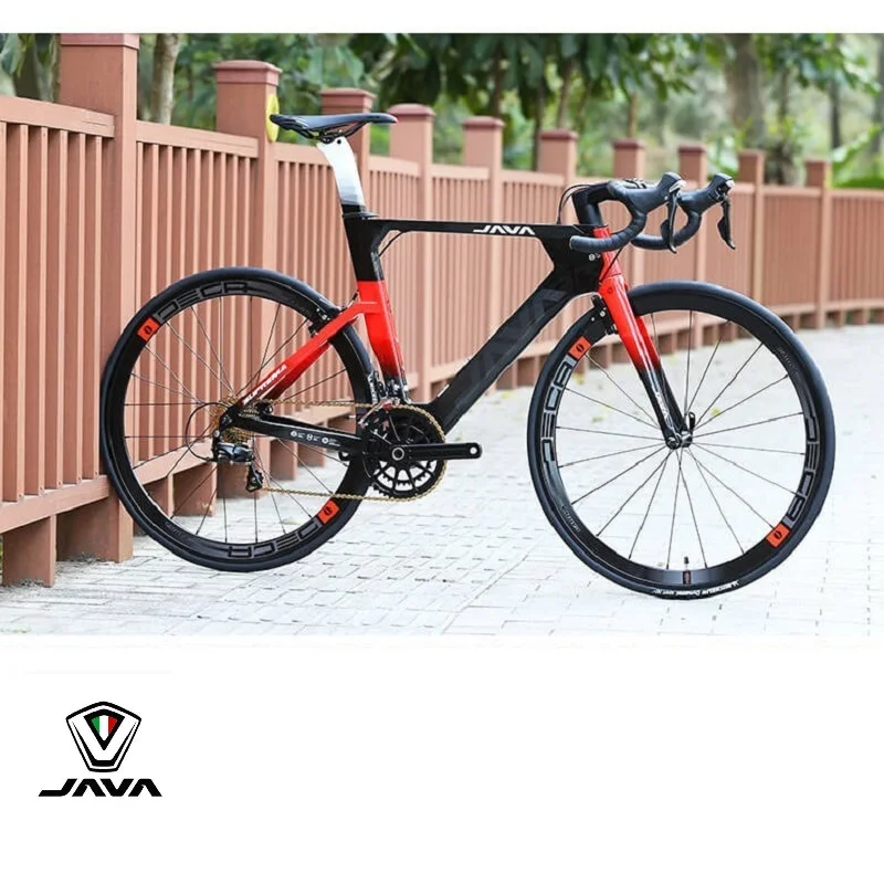 

JAVA SUPREMA Carbon Fiber Frame Road Bikes 22 Speed Bicycle Hot Selling 700C Complete Gravel Carbon Road Bike