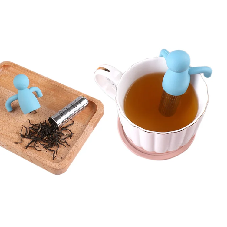 

Tea accessory can be reused 304 Stainless Steel Cartoon villain shape Tea strainer