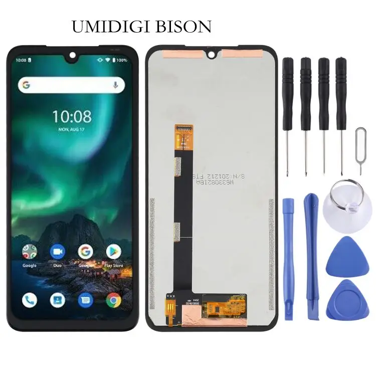 

Dropshipping Wholesale Phone Touch Umidigi LCD Screen display and Digitizer Full Assembly Replacement for UMIDIGI Phone BISON