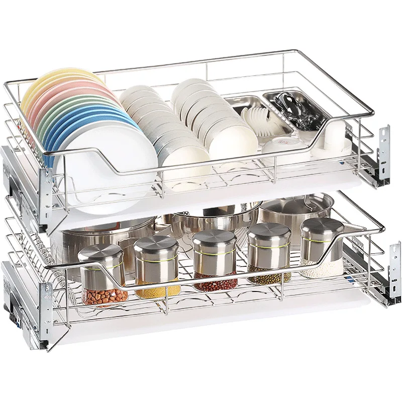 Drawer  basket for  condiment , kitchen utensils