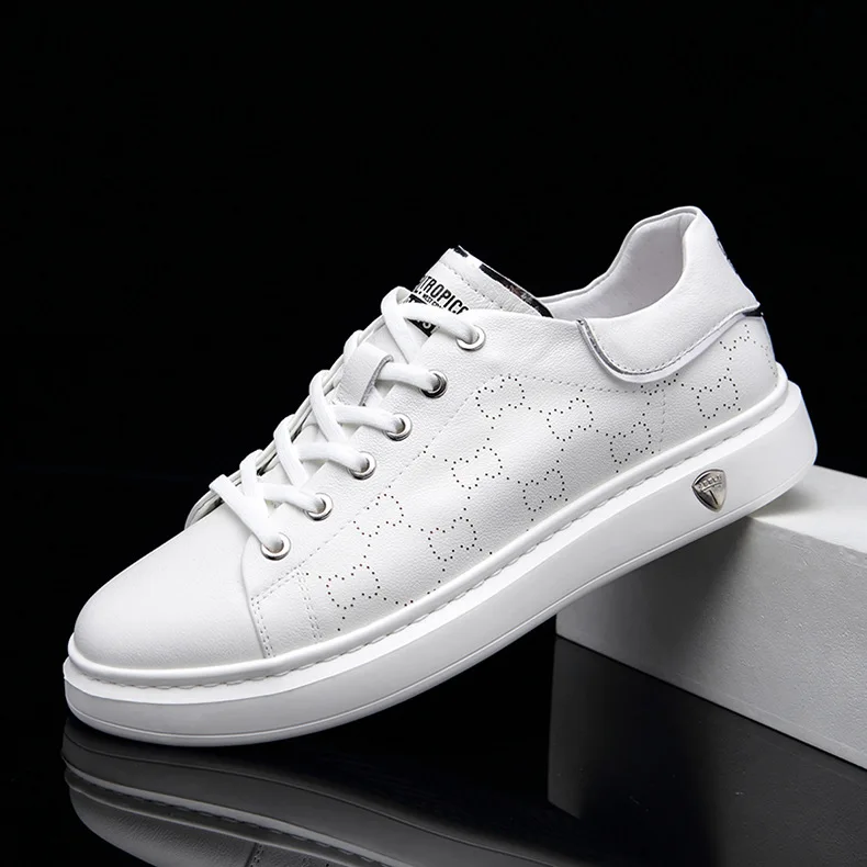 

Genuine Leather Factory sale Non slip Breathable sketchers shoes for men