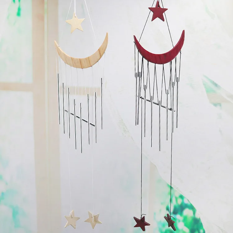 

Creative Star Multi tube Rust proof Metal Wind Chime Pendant Room Decoration Birthday Series Bell Pendant Gift