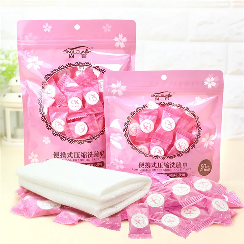 

Disposable Pure Cotton Compressed Portable Travel Face Towel Magic Compressed Towel Pill Outdoor Mini Hand Cleansing Towel