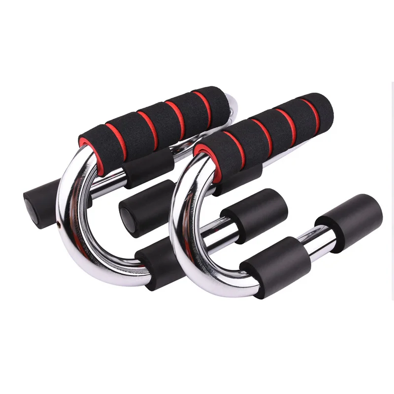 

2021 Hot Sale Push Up Bars Bodybuilding Fitness Bar For Stand Up For Building Chest Muscles Home Gym Exercise Training, Red, green