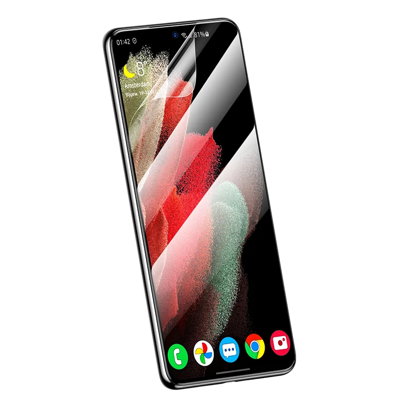 

For S21/21+/s21U Protector 3D Full Cover Hydrogel Film Samsung Galaxy S21 TPU urved Screen Prot