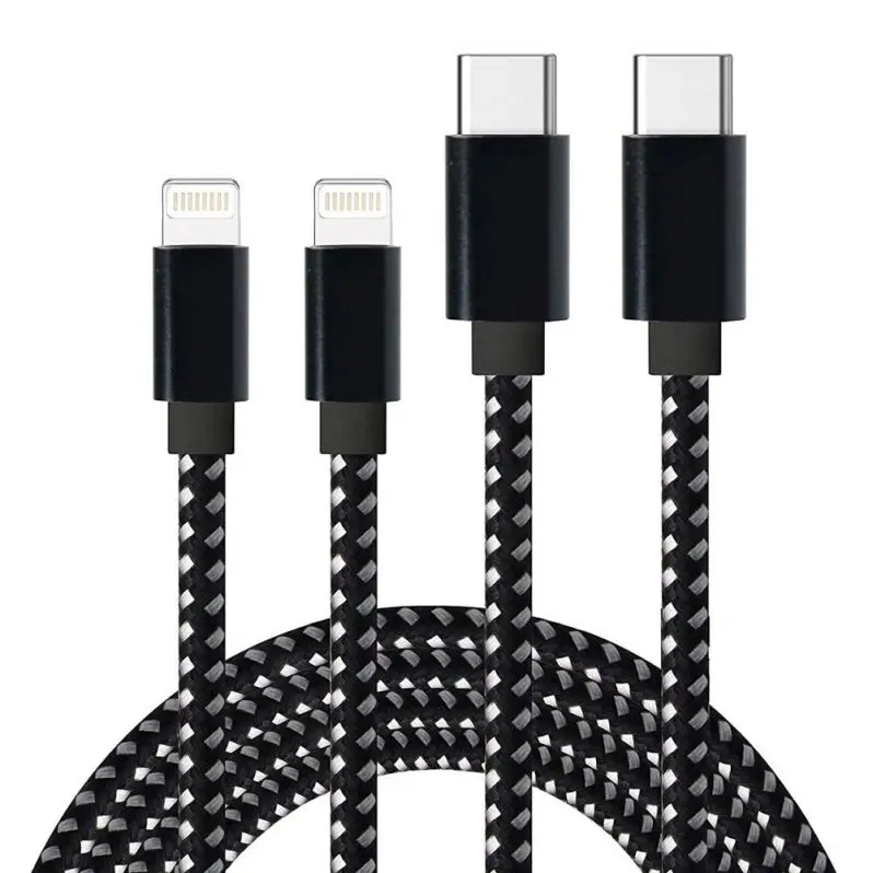 

Factory price USB Type C to for Lightning C94 8pin PD Charging cord line for iphone charging cable, Customized