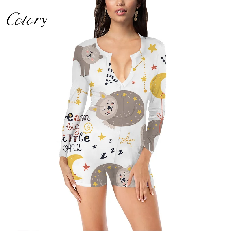 

Colory OEM Outdoor Clothing Soft Devil Animal Onesie, Picture shows