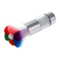 

Professional Nail Art Dust Brush Nail Cleaner Manicure Tools nail brush long handle