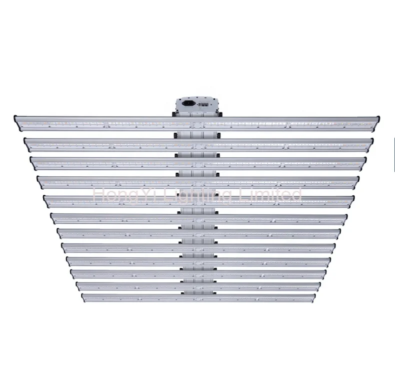 1200W 12 bar hydroponic full spectrum waterproof led grow light for indoor plant