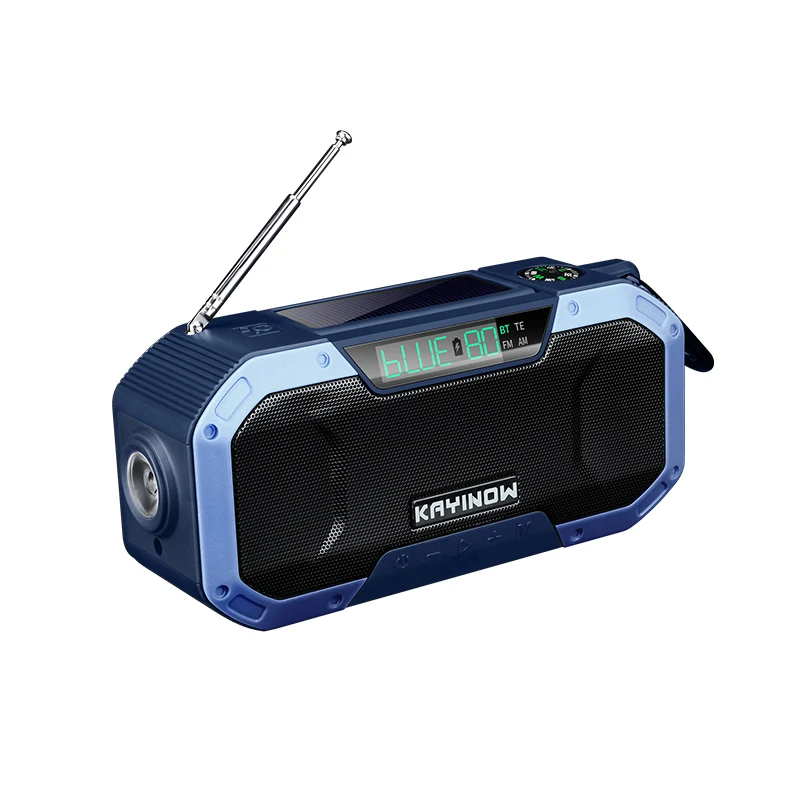 Solar Speaker Bluetooth Speaker 5000mA Capacity Radio Speaker - ANKUX.COM