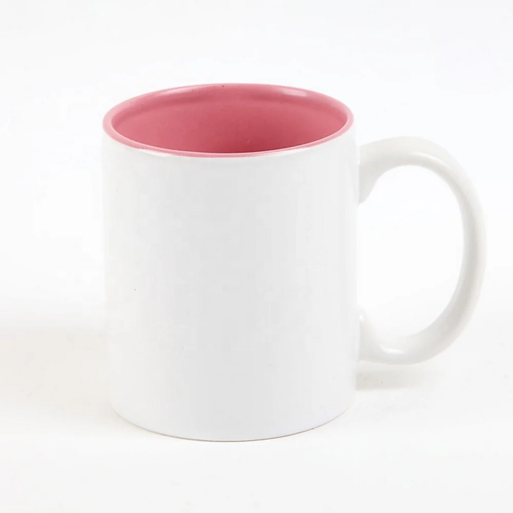 

Wholesale Printed Logo Coffee Mug Ceramic Cheap Sublimation Mugs Colorful, Customized colors acceptable