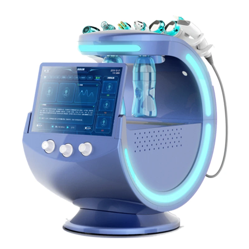 

2021 latest high frequency electronic skin rejuvenation deep cleaning protable beauty instrument for salon, Blue