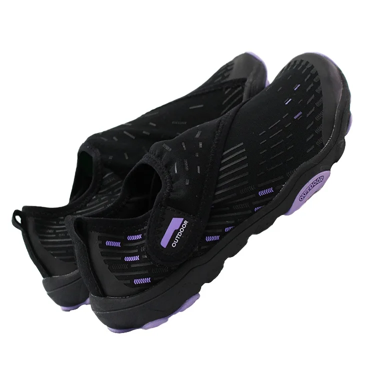 

Custom High Quality Rubber Material Outdoor Wading Shoes, Black, dark blue, acceptable upon request