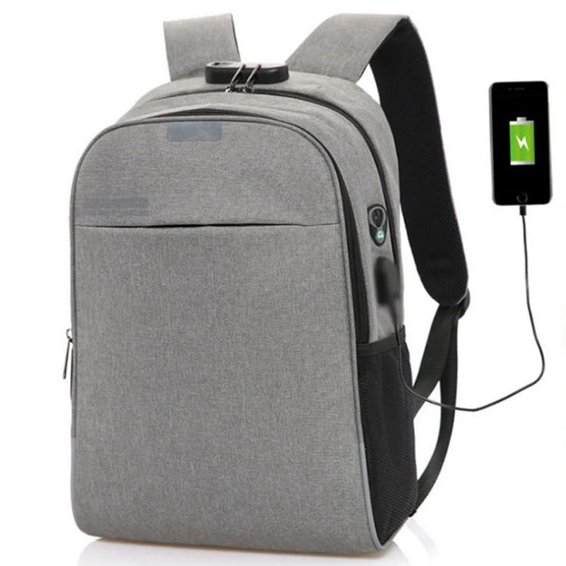 

Fashion travel backpack anti theft USB waterproof laptop bag business bag, Multiple