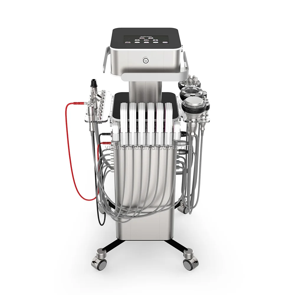 

Professional Multifunctional ultrasonic cavitation /RF therapy / diamond dermabrasion machine for beauty salon YH-9801S