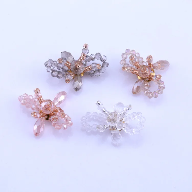 

3D Butterfly Nail Art Rhinestones Crystals DIY Nail Art Decoration