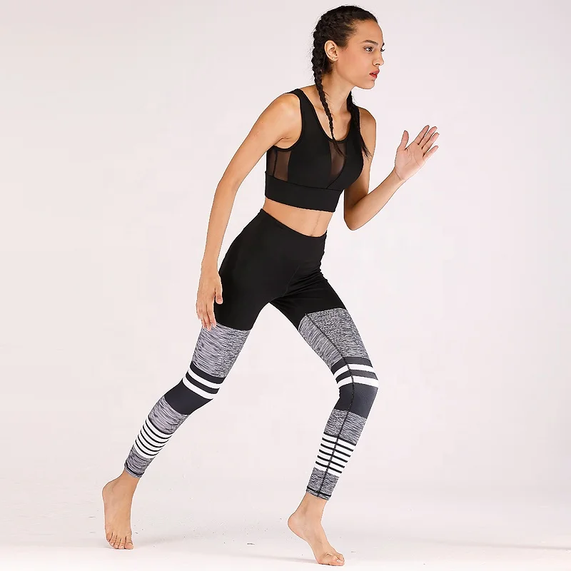 

Wholesale Quick Dry Fashion Workout Running Pants Woman Sports Leggings, As picture