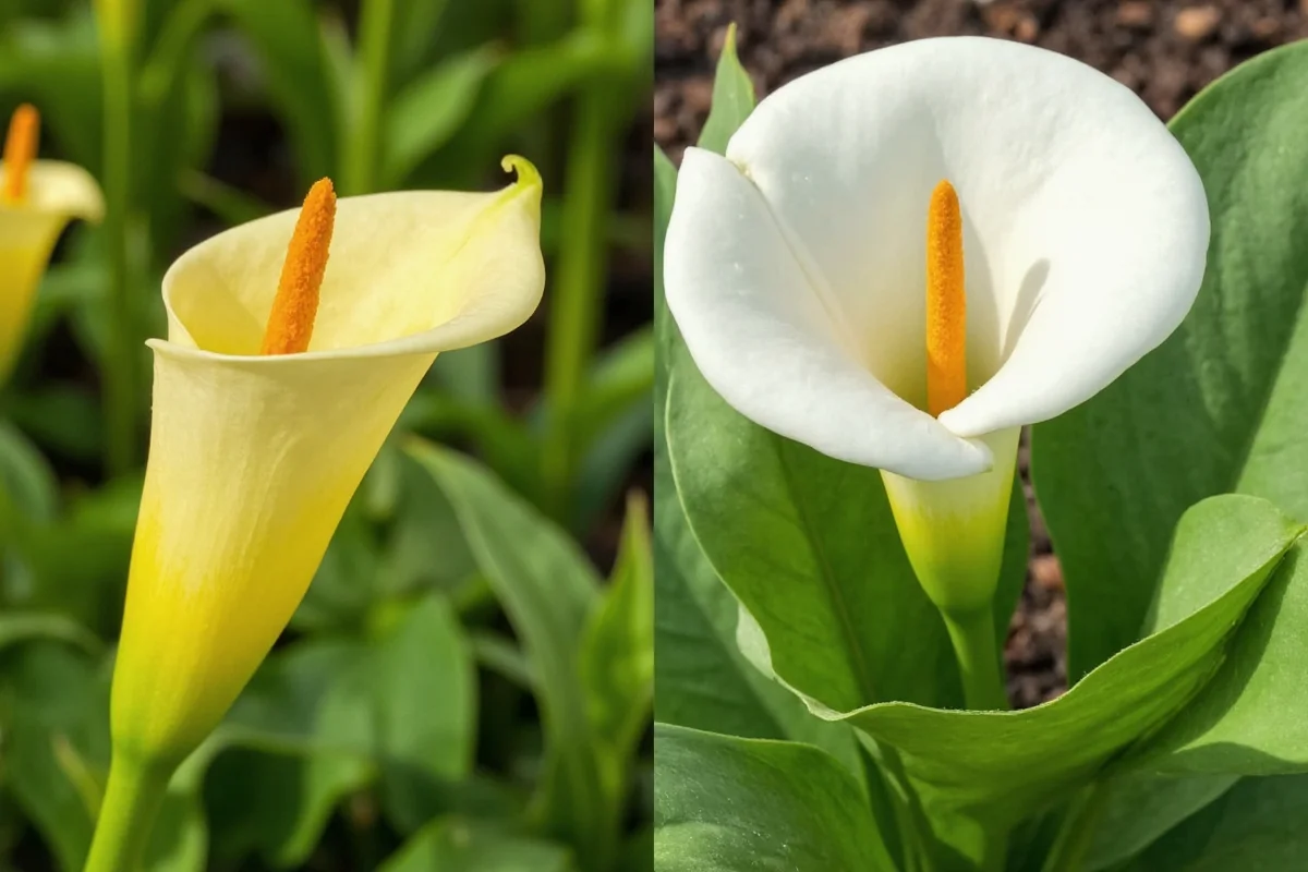 can calla lilies be planted outside