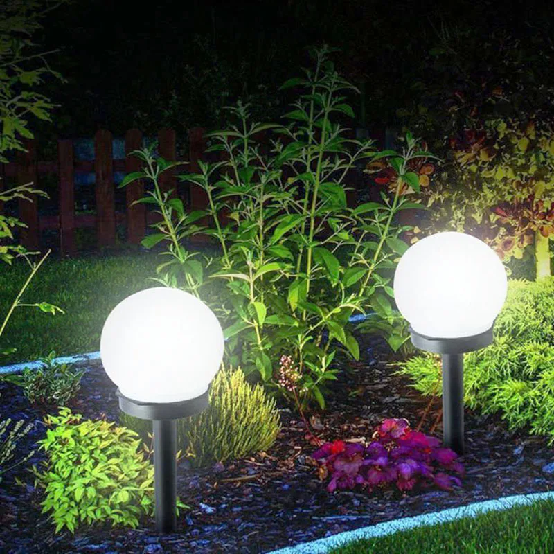 Dusk To Dawn Solar Outdoor Garden Light Bulbs With Spike Sunlight Power ...