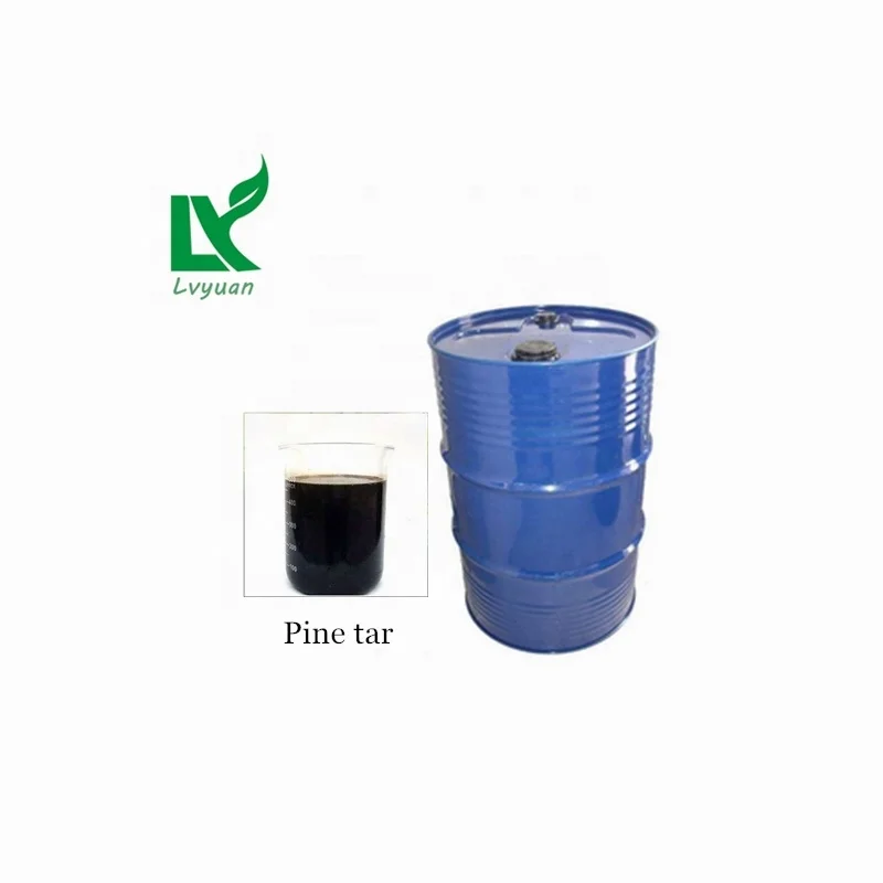 

Pure Natural pine tar/Daily chemical grade pine tar/CAS 8011-48-1 pine tar, Black