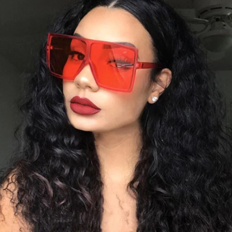 

Sunglasses 2021 Square Oversized Glasses Fashion Custom Sunglasses