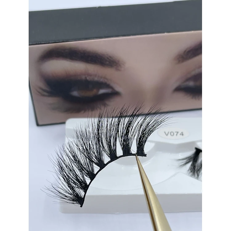 

High Quality Cute eyelashes long lashes Eyelash handmade black False Eyelashes, Natural black