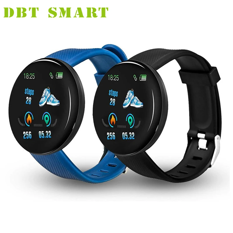 

D18S bracelet sport band 1.44 inch Fitness Tracker Heart Rate Blood Pressure Waterproof Wristband Reloj D18 Smart watch