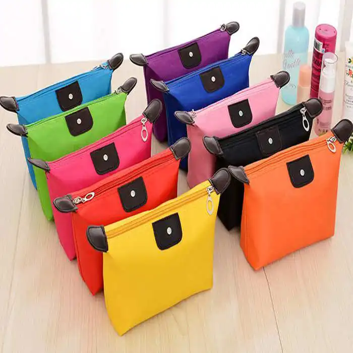 

Wholesale Lady Custom Makeup Bag Prints Logo Cosmetics Bag