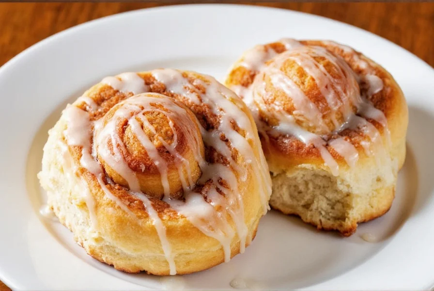 Professional baker rolling out perfectly proofed cinnamon roll dough on floured surface with even thickness