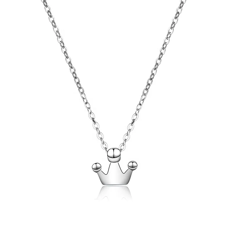

Fashion Jewelry New Necklace for Women Female Crown Shape Chain Necklaces For Women