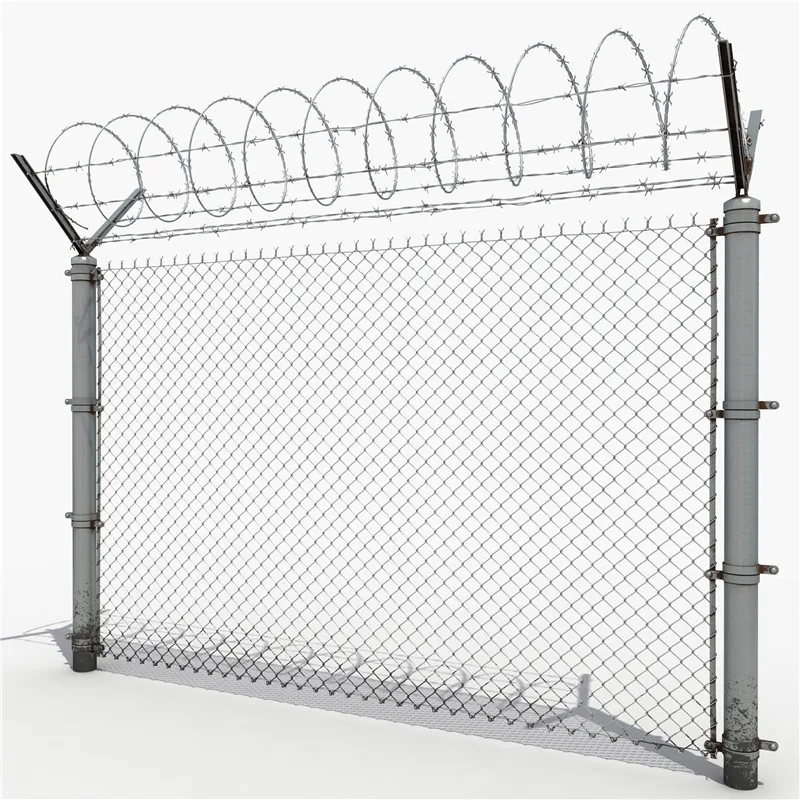 

1.8m*10m per roll hot dipped galvanized Chain Link Mesh fencing trellis & gates, Silver