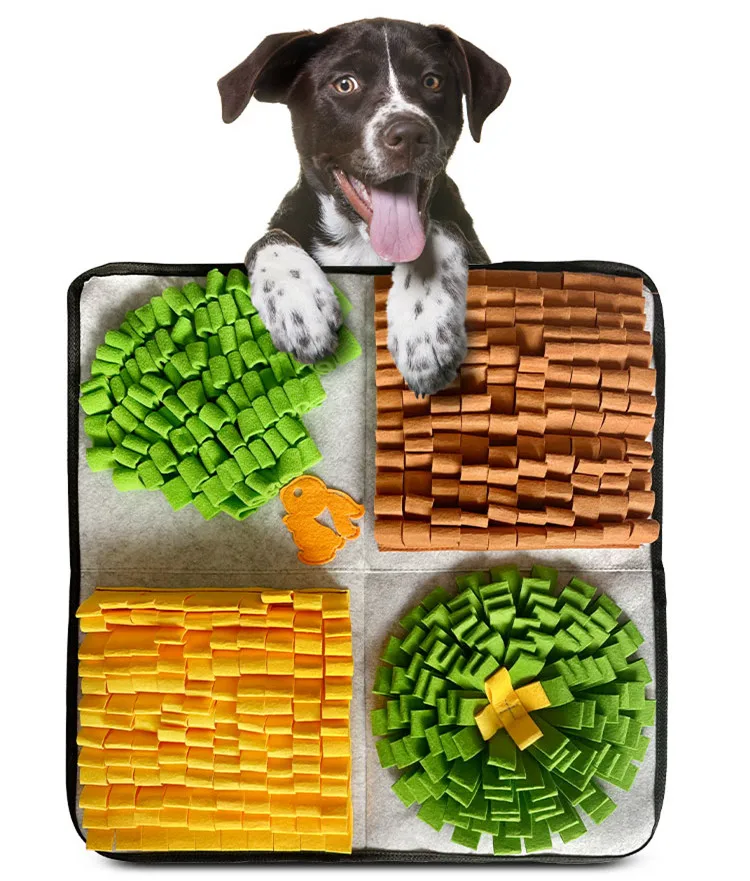 

Dog Food Mat, Pet Snuffle Mat for Dogs Pet Slow Feeders Sniff Mat, Customized color