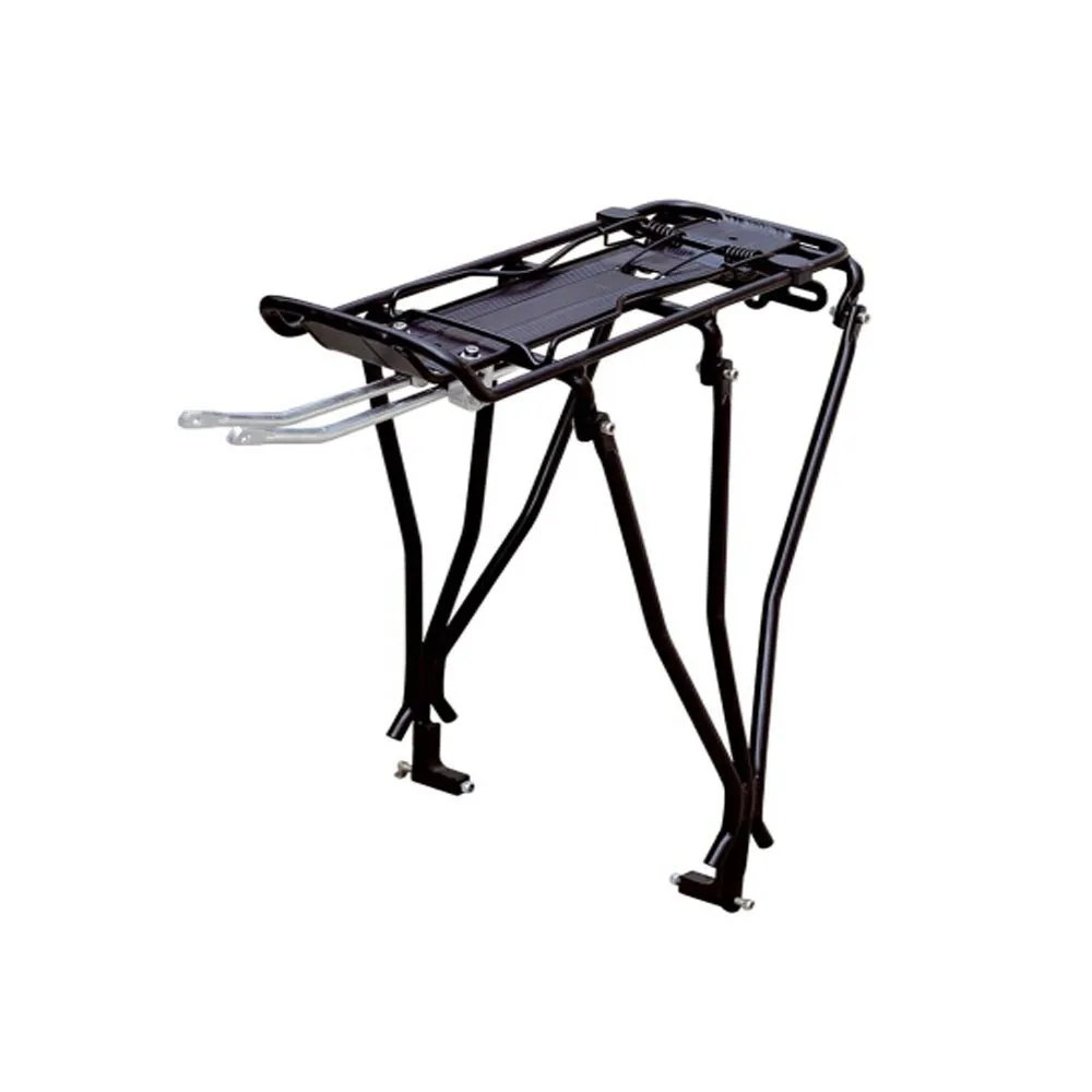 

HS-019 Aluminum Mountain Bike rear carrier bicycle luggage carrier from factory, Black