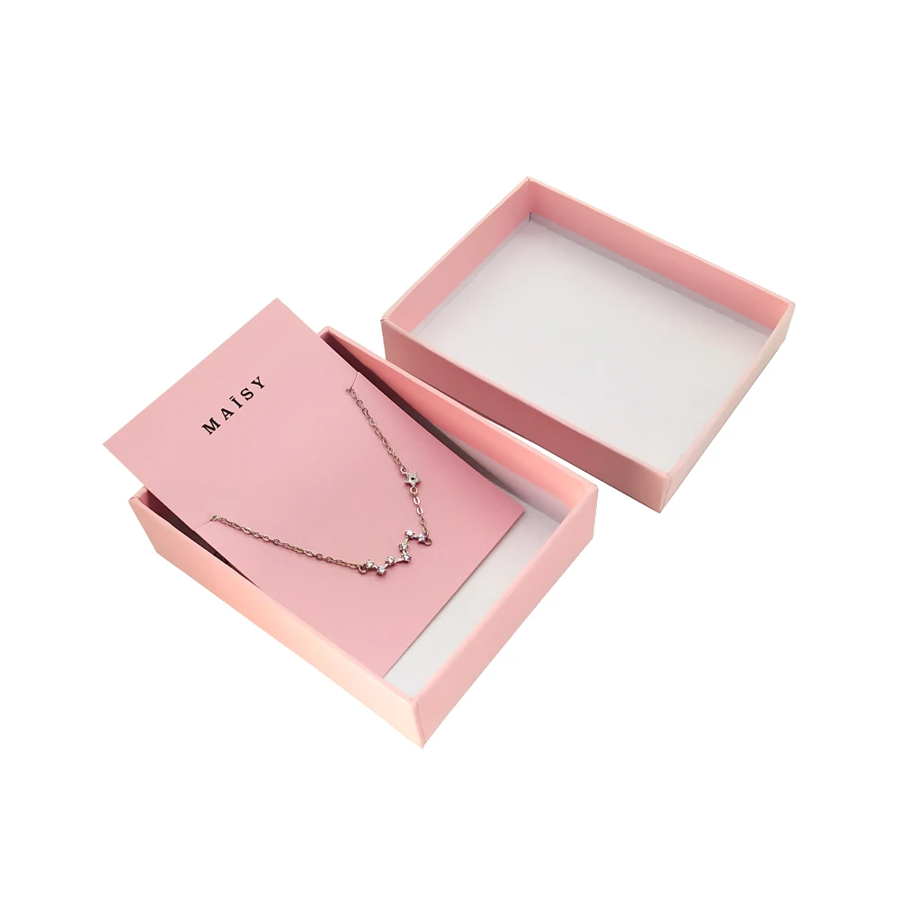 
Custom logo display packaging necklace jewelry earring card 