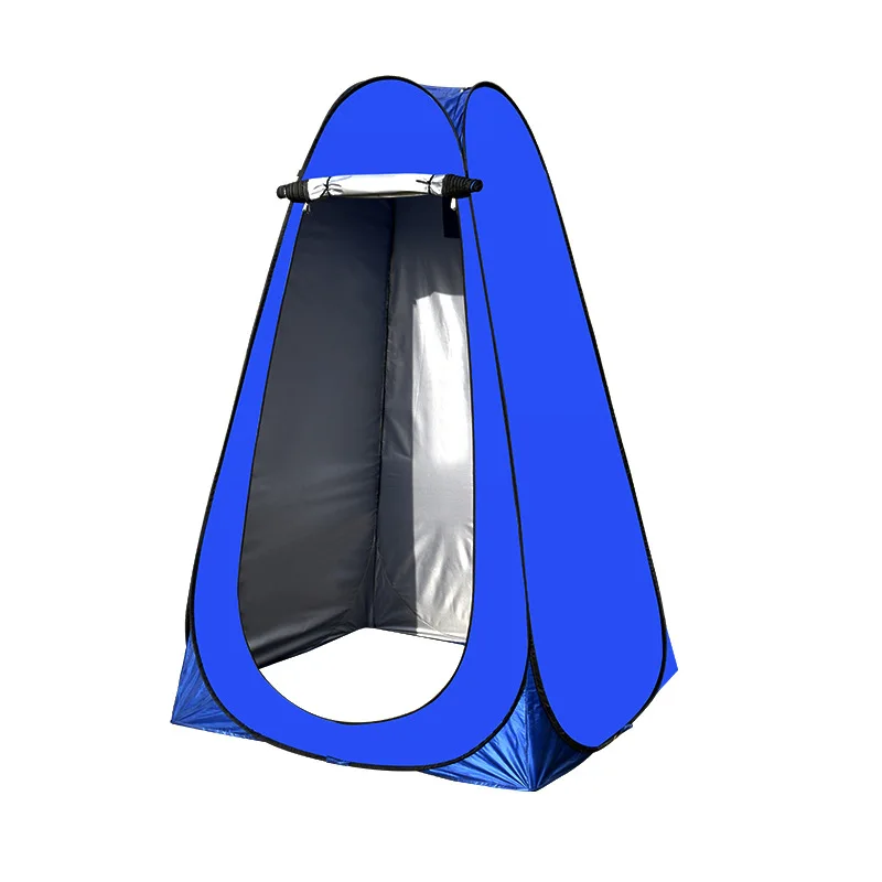 

Privacy Tent Instant Portable Outdoor Shower Tent Camp Toilet Changing Room Pod Rain Shelter with Window Camping, Existing or customized color