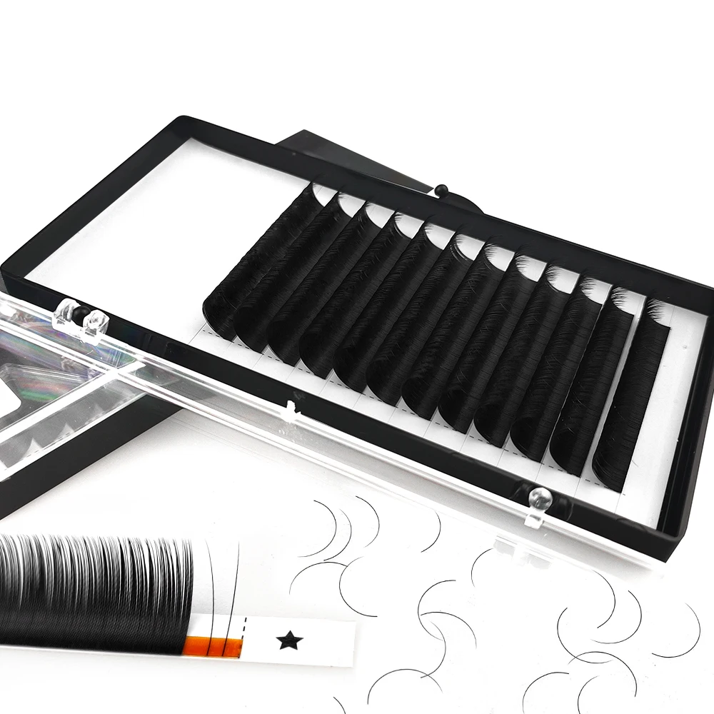 

mink individual lash vendors 25mm volume eyelash extensions volume lash trays, Natural black