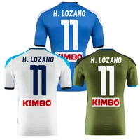 

H.LOZANO 11 Napoli jersey Top thai quality 19 20 soccer uniform football shirt